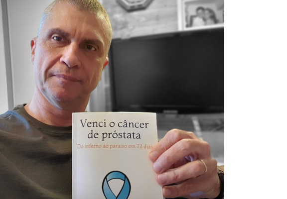 Empresário de TI que venceu o câncer de próstata descreve a experiência em livro