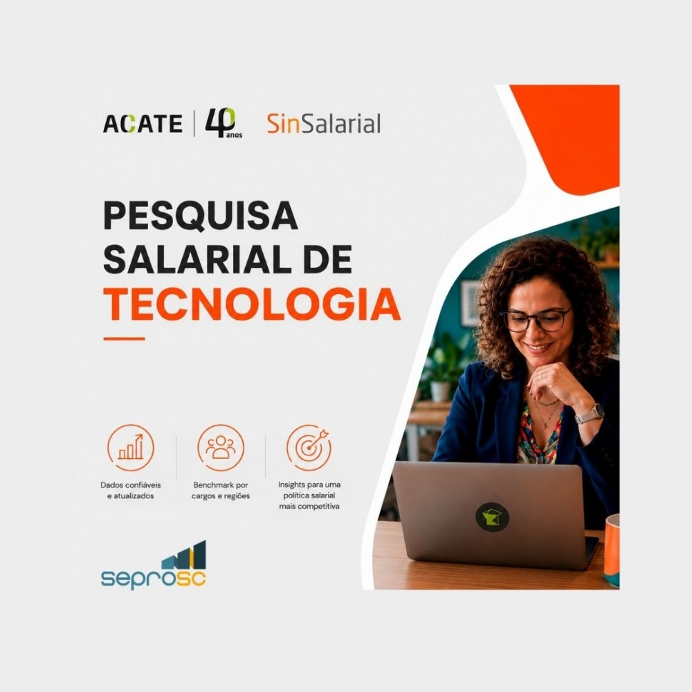 13ª Pesquisa Salarial de Tecnologia da ACATE ajuda empresas a tomarem decisões mais estratégicas.